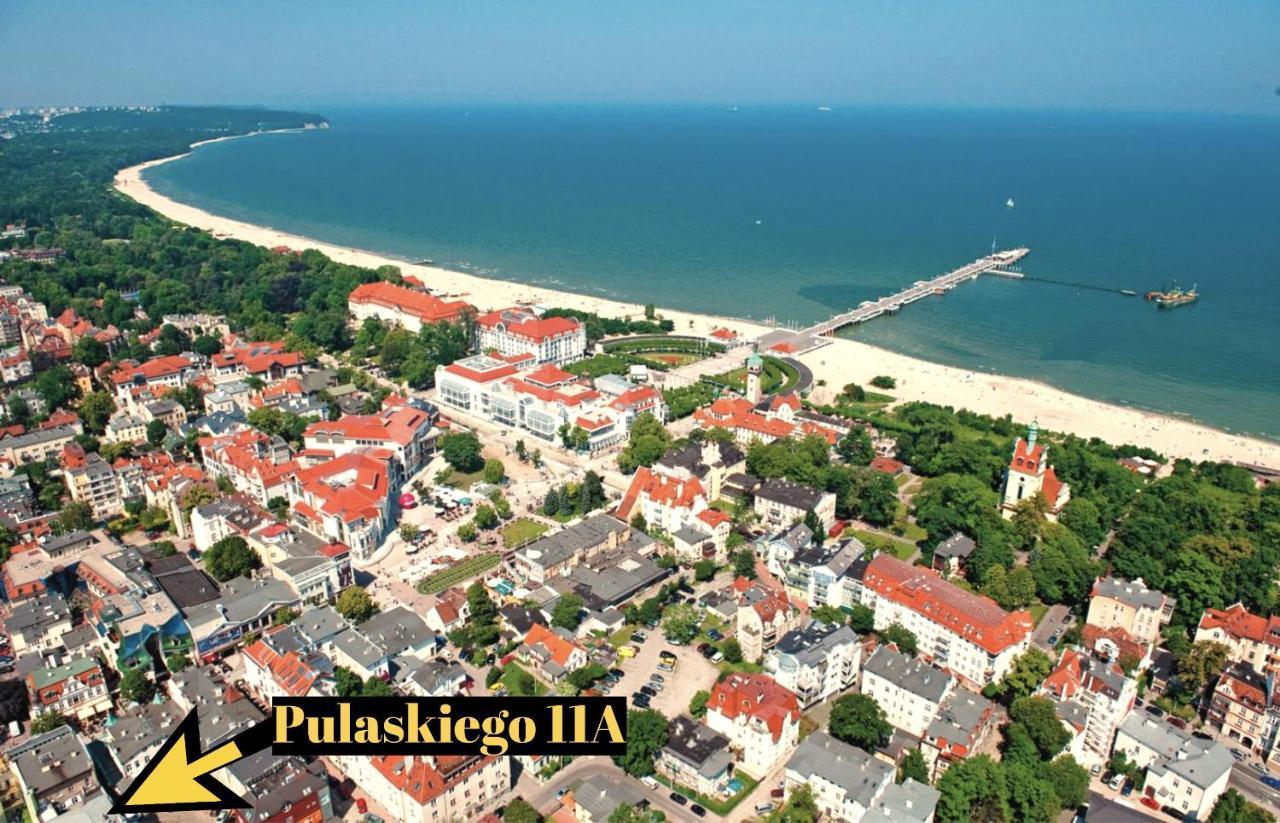 Pulaskiego 11A - Przestronne Apartamenty, Sopot Centrum Екстериор снимка